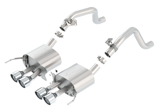 Borla 14-19 Chevrolet Corvette Axle-Back Exhaust System - ATAK(r) | 11878