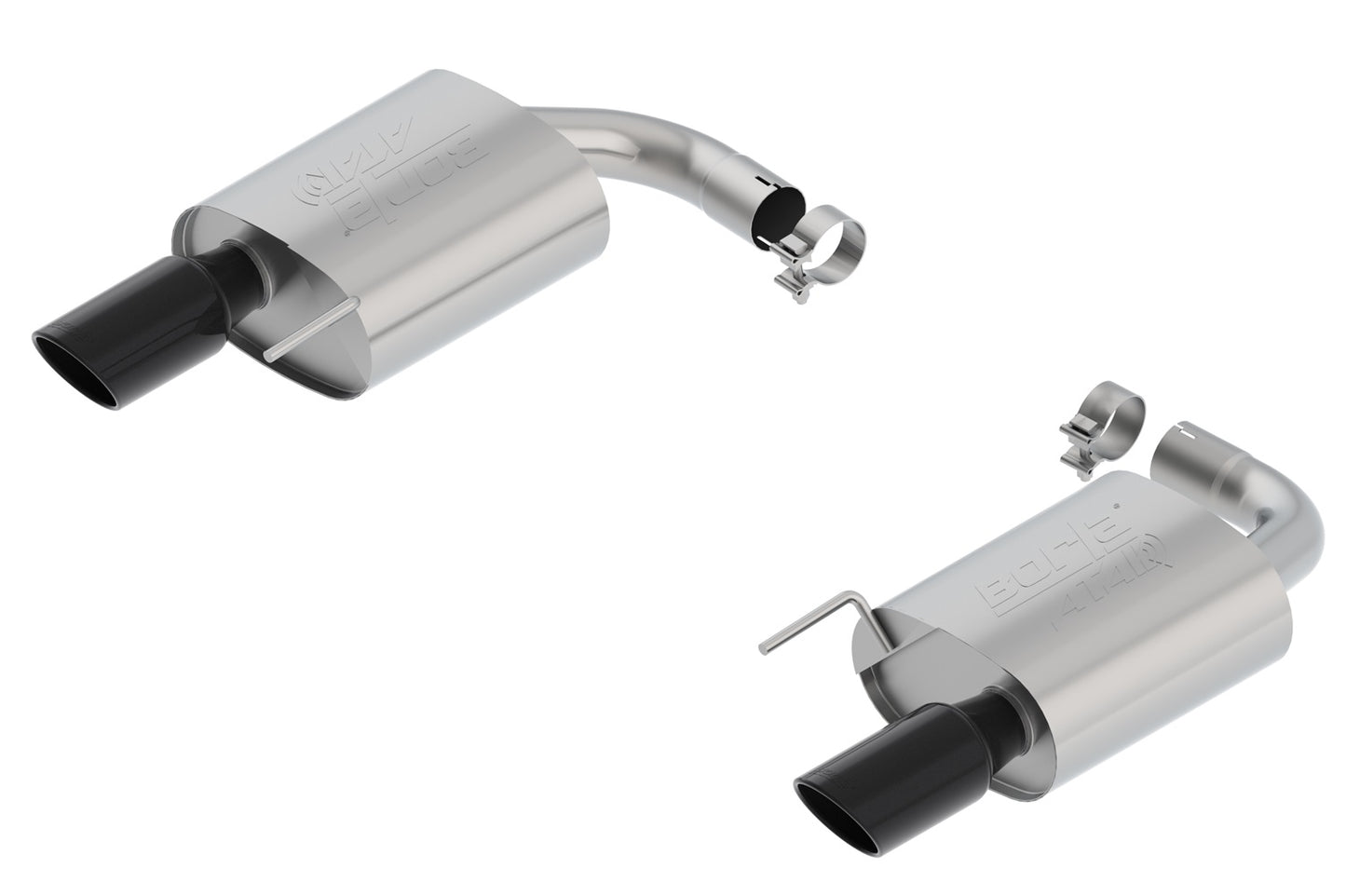 Borla 15-17 Ford Mustang Axle-Back Exhaust System - ATAK(r) | 11895BC