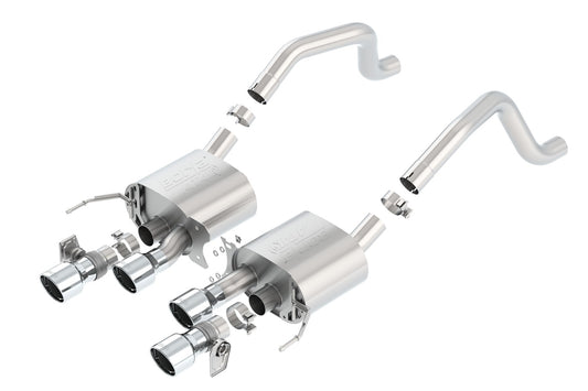 Borla 15-19 Chevrolet Corvette Axle-Back Exhaust System - ATAK(r) | 11903