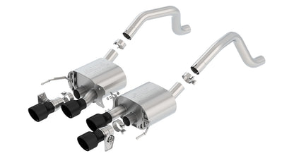 Borla 15-19 Chevrolet Corvette Axle-Back Exhaust System - ATAK(r) | 11903CB