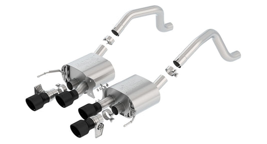 Borla 15-19 Chevrolet Corvette Axle-Back Exhaust System - ATAK(r) | 11903CB