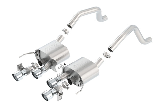 Borla 15-19 Chevrolet Corvette Axle-Back Exhaust System - ATAK(r) | 11905