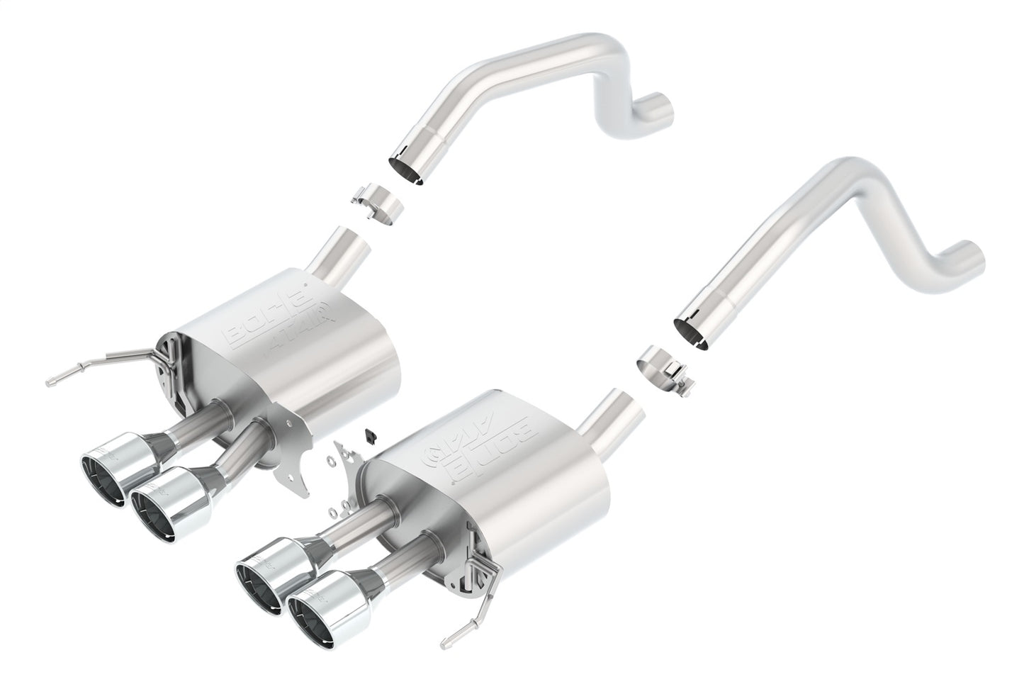 Borla 15-19 Chevrolet Corvette Axle-Back Exhaust System - ATAK(r) | 11909