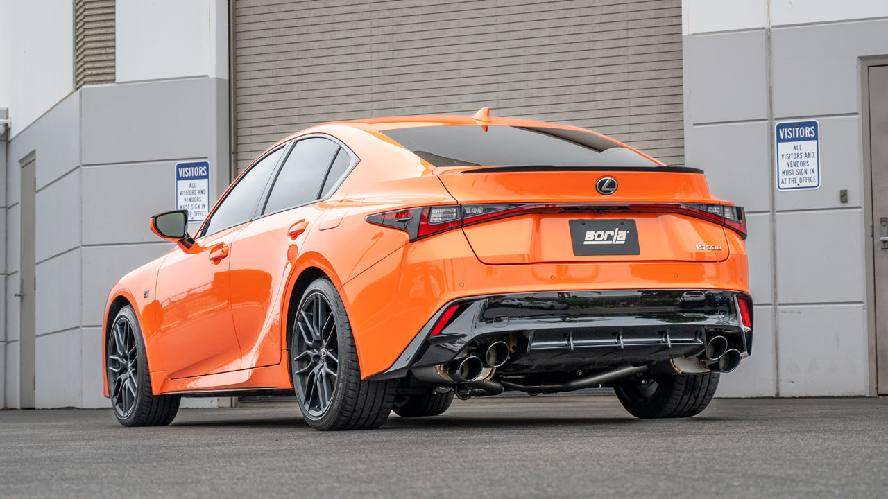 Borla 15-25 Lexus RC Axle-Back Exhaust System - S-Type | 11981BC