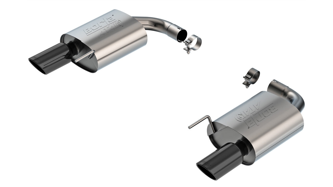 Borla 24-25 Ford Mustang Axle-BackExhaust System - ATAK(r) | 11984BC