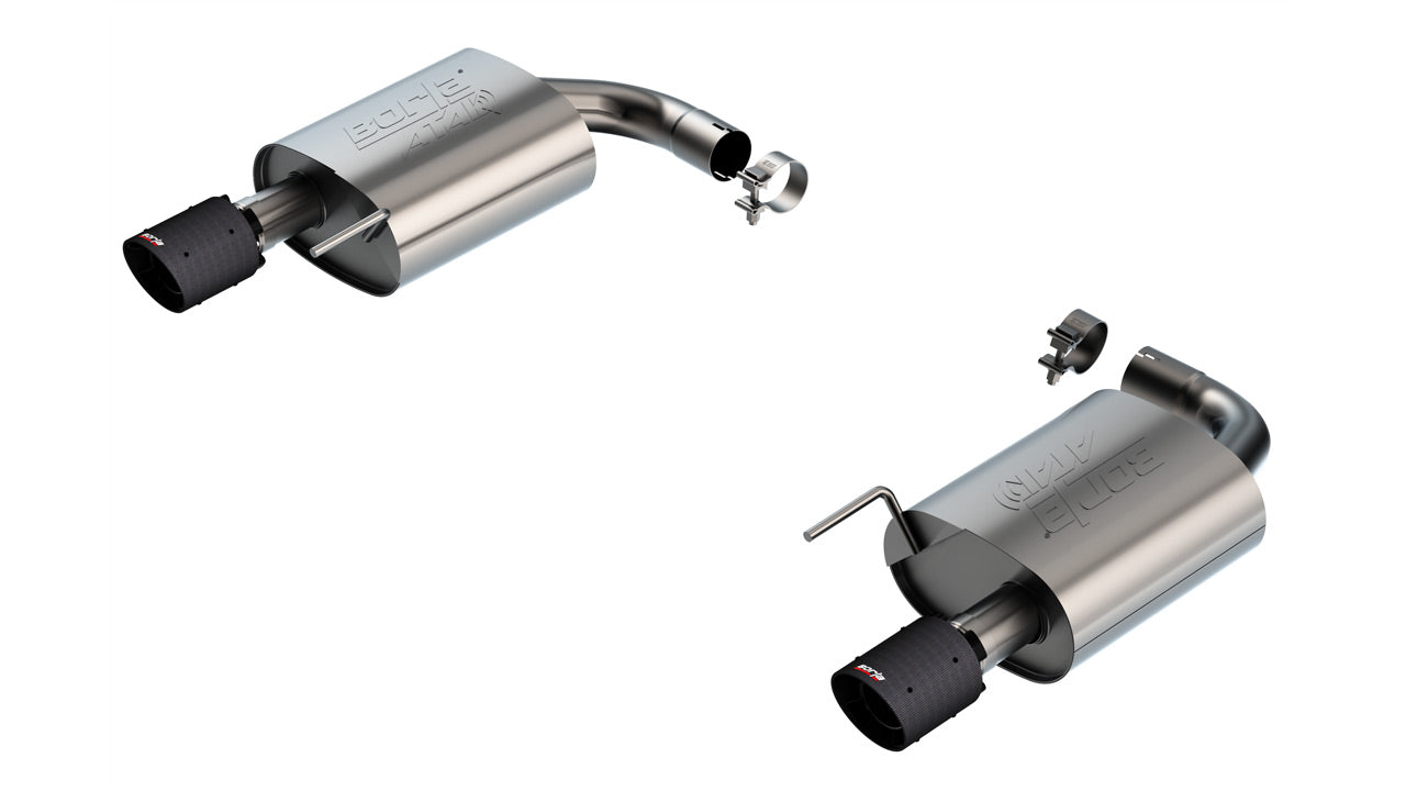 Borla 24-25 Ford Mustang Axle-BackExhaust System - ATAK(r) | 11984CFBA