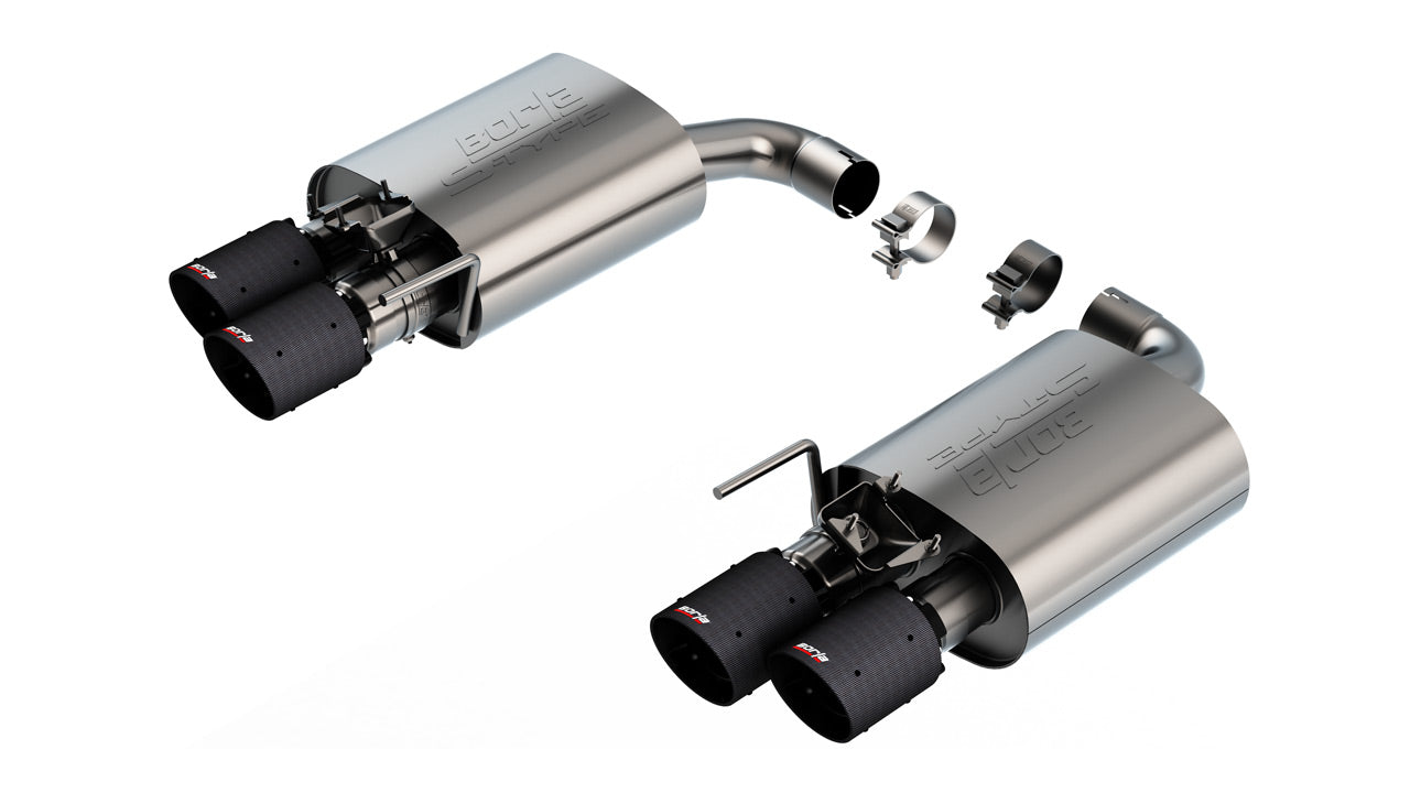 Borla 24-25 Ford Mustang Axle-BackExhaust System - S-Type | 11985CFBA