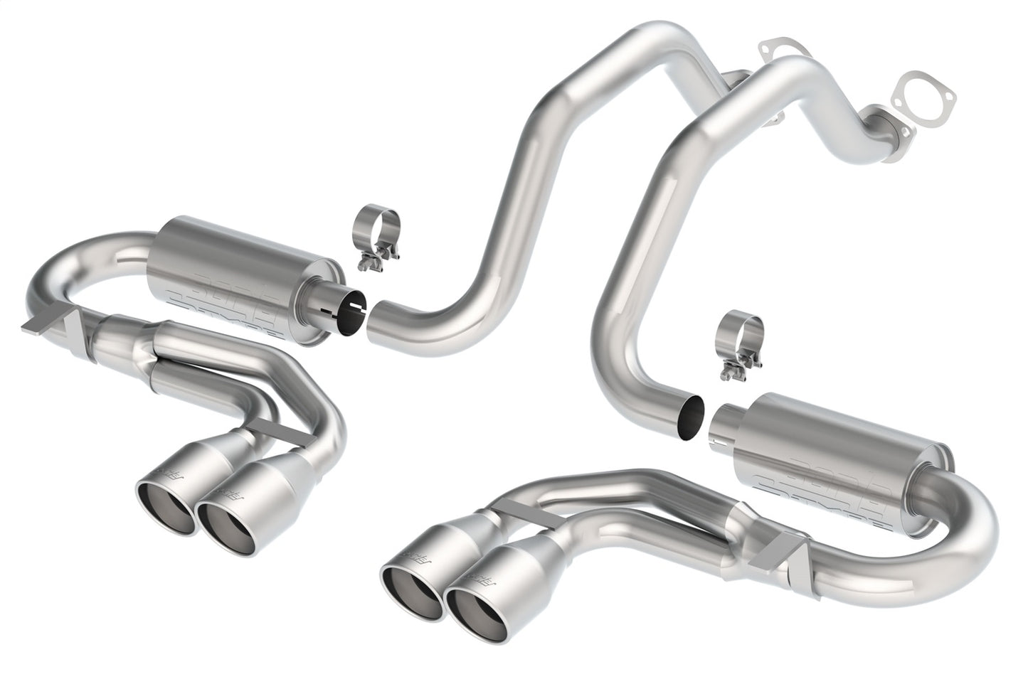 Borla 97-04 Chevrolet Corvette Cat-Back(tm) Exhaust System - S-Type Classic | 140038