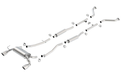 Borla 03-08 Nissan 350Z Cat-Back(tm) Exhaust System - S-Type - True Dual | 140045