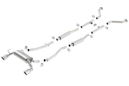 Borla 03-08 Nissan 350Z Cat-Back(tm) Exhaust System - S-Type - True Dual | 140045