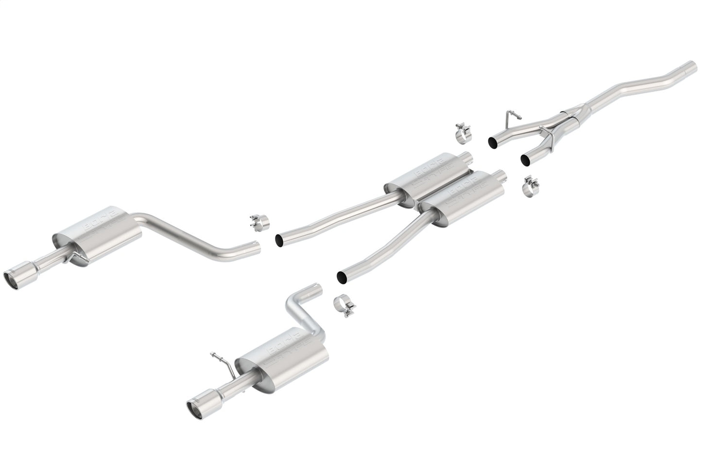 Borla 02-08 Audi B6/B7 A4 Quattro/Avant Cat-Back(tm) Exhaust System - S-Type | 140100