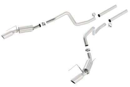 Borla 05-09 Ford Mustang Cat-Back(tm) Exhaust System - S-Type | 140135