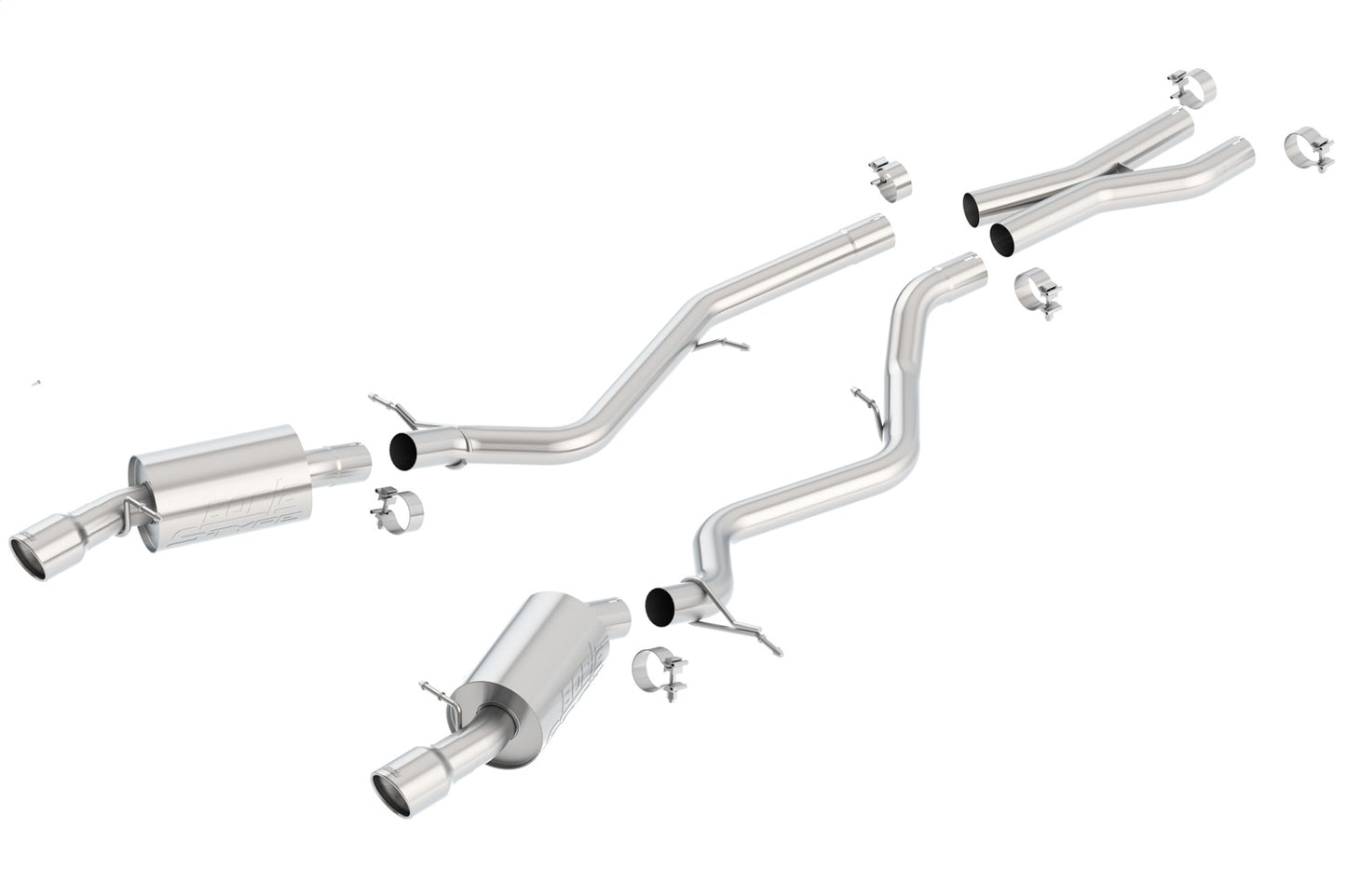 Borla 07-10 BMW E90, E92 Cat-Back(tm) Exhaust System - S-Type | 140276