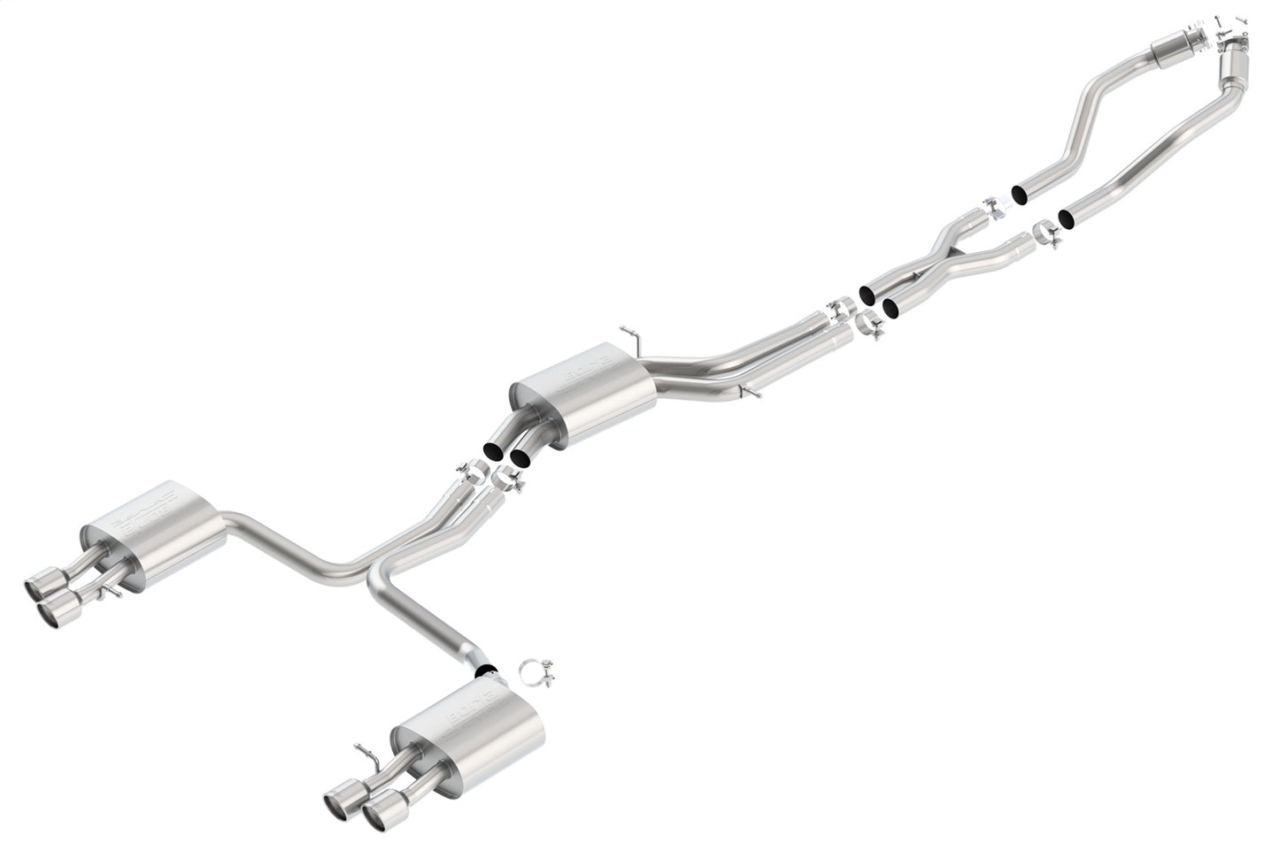 Borla 10-16 Audi B8/B8.5 Cat-Back(tm) Exhaust System - S-Type | 140403