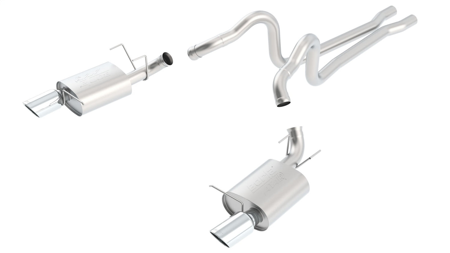Borla 11-12 Ford Mustang Cat-Back(tm) Exhaust System - ATAK(r) | 140412