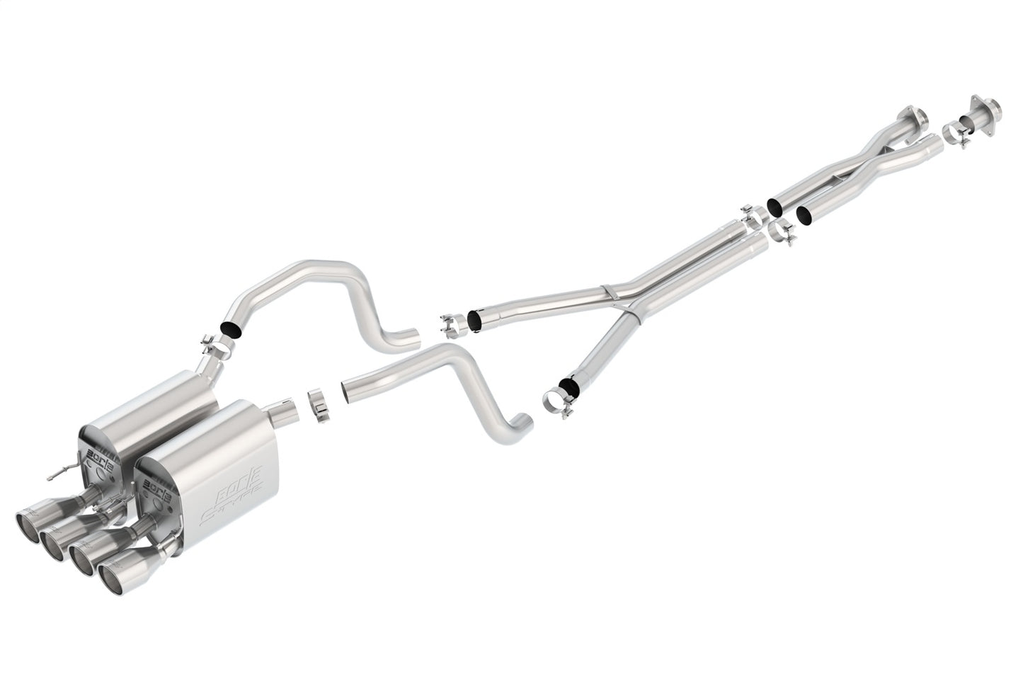 Borla 05-08 Chevrolet Corvette Axle-Back Exhaust System - S-Type ll | 140452