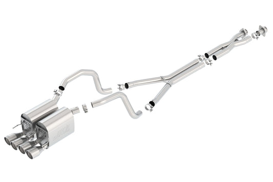 Borla 05-08 Chevrolet Corvette Axle-Back Exhaust System - S-Type ll | 140452
