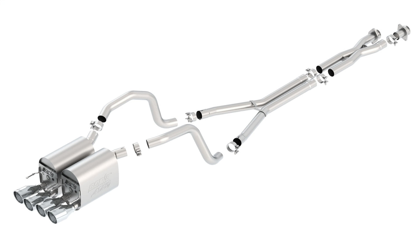 Borla 05-08 Chevrolet Corvette Cat-Back(tm) Exhaust System - ATAK(r) | 140453
