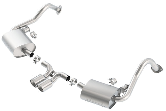 Borla 13-16 Porsche 981 Cayman, Boxster Cat-Back(tm) Exhaust System - S-Type | 140534