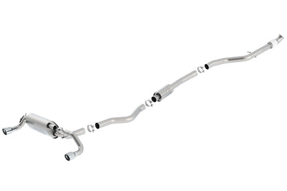 Borla 12-16 BMW F30 Cat-Back(tm) Exhaust System - ATAK(r) | 140580