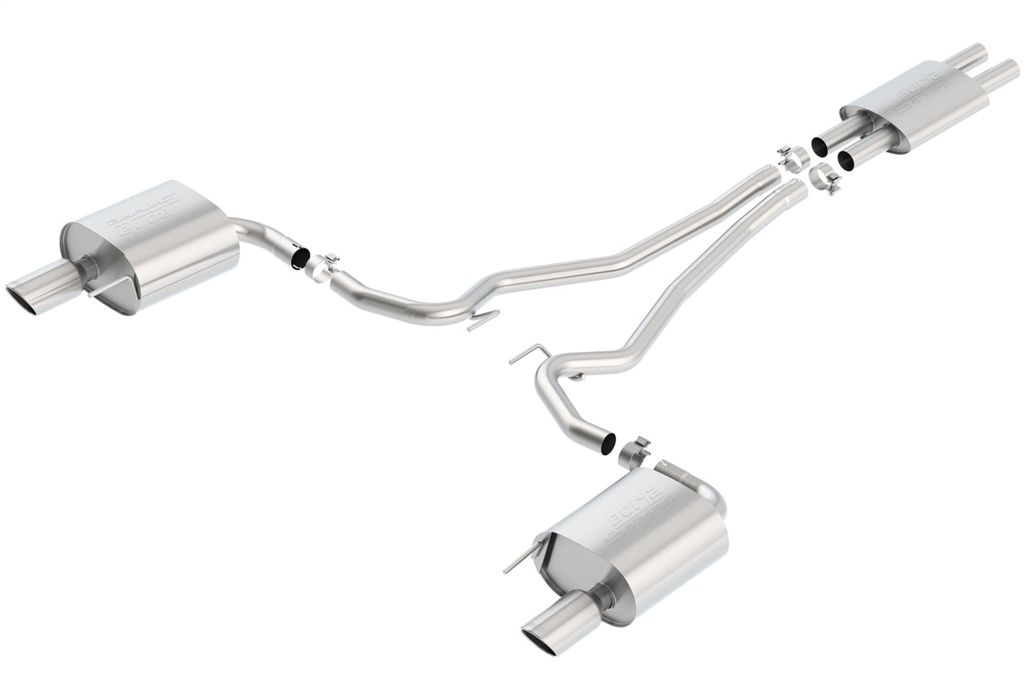 Borla 15-17 Ford Mustang Cat-Back(tm) Exhaust System - S-Type | 140587