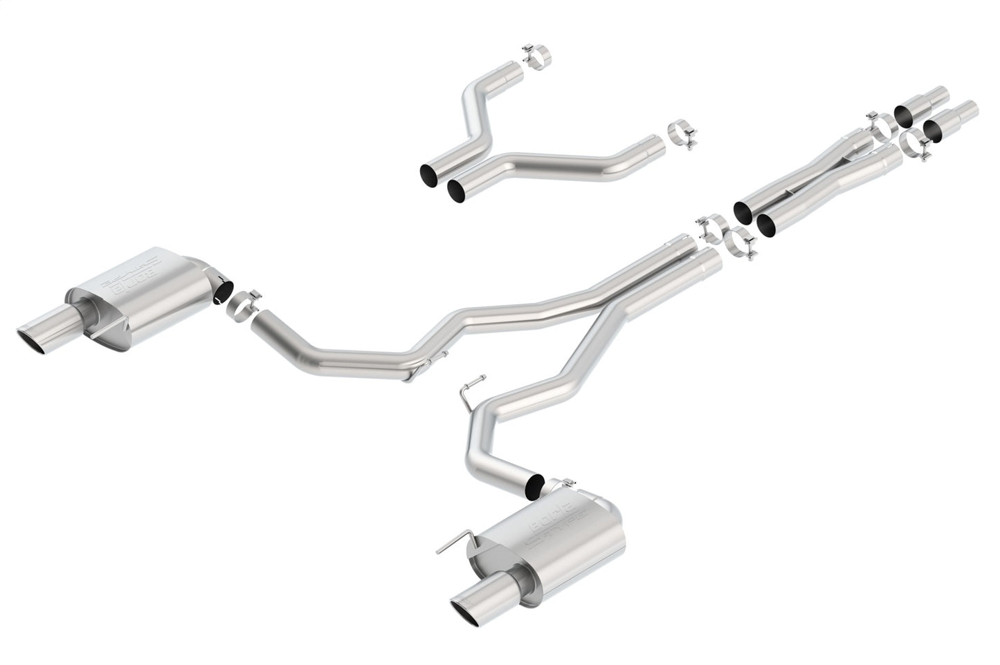 Borla 15-17 Ford Mustang Cat-Back(tm) Exhaust System - S-Type | 140629