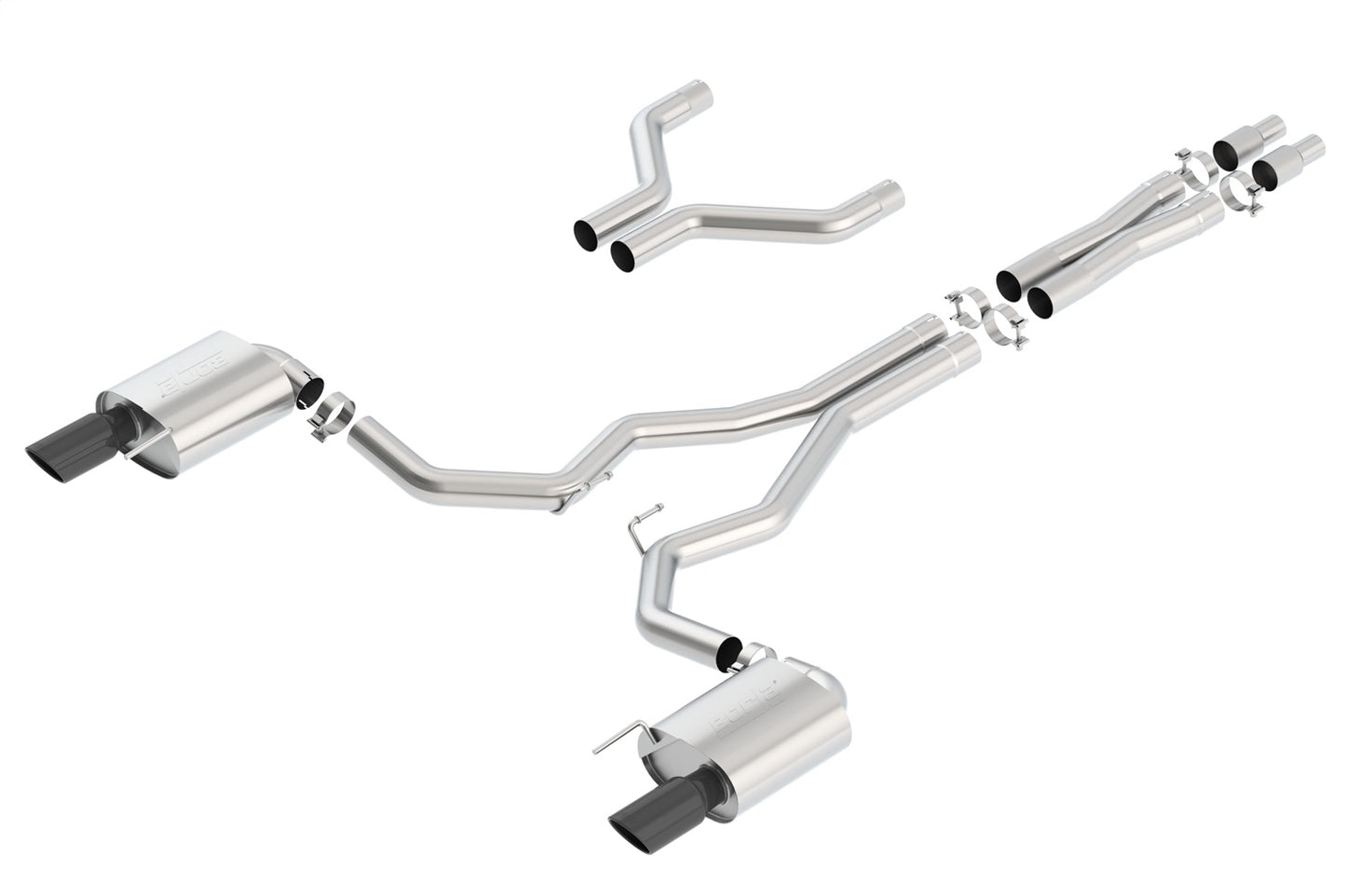Borla 15-17 Ford Mustang Cat-Back(tm) Exhaust System - S-Type | 140629BC