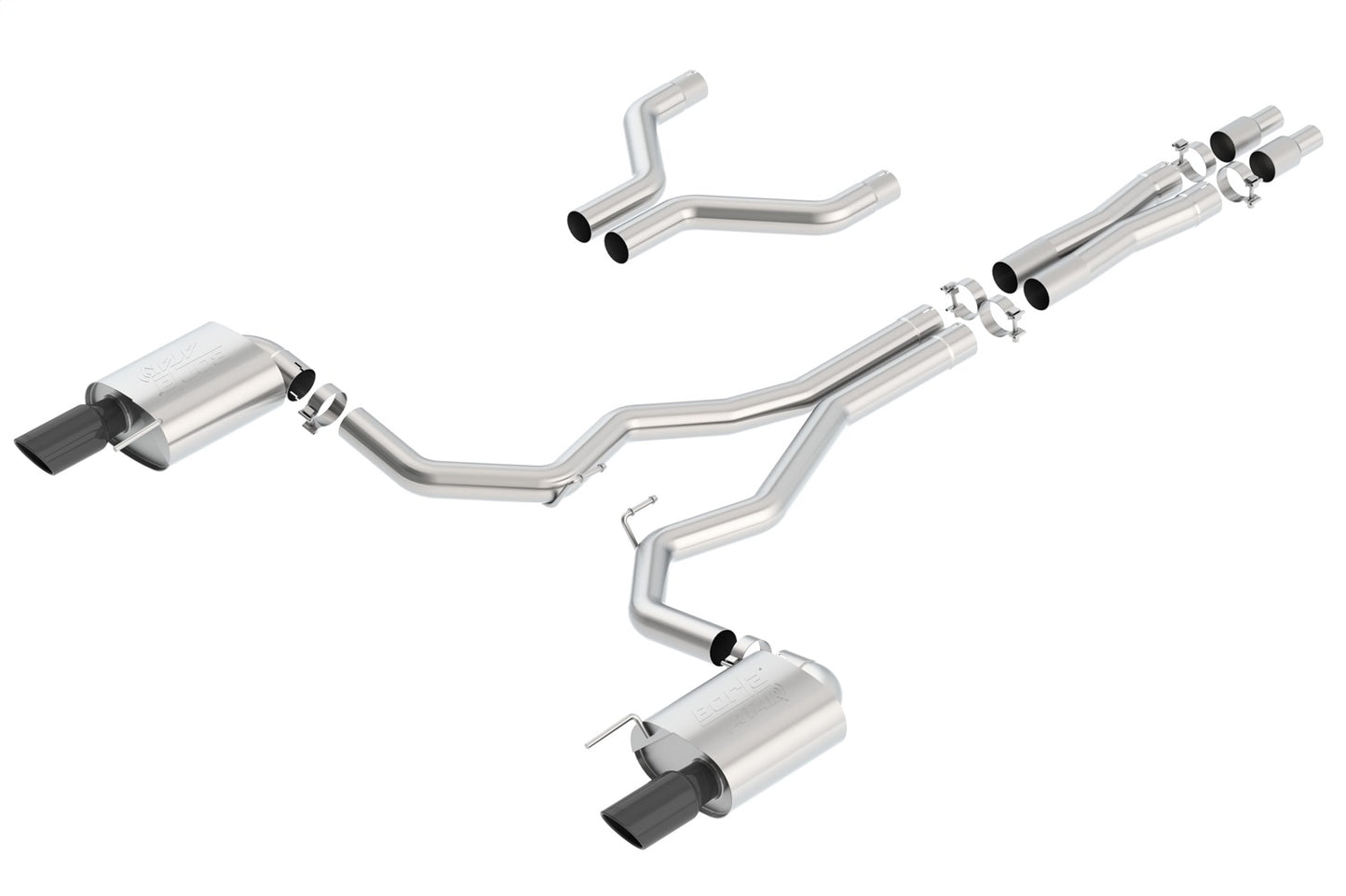 Borla 15-17 Ford Mustang Cat-Back(tm) Exhaust System - ATAK(r) | 140630BC