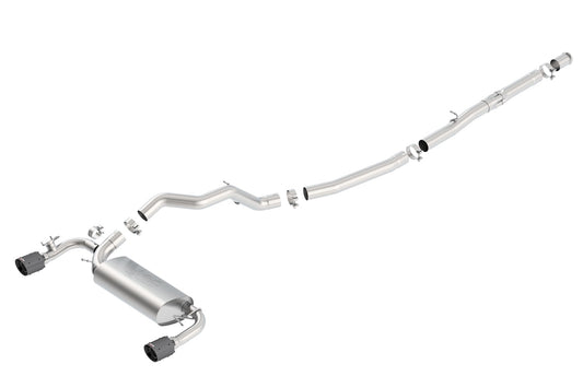 Borla 16-18 Ford Focus Cat-Back(tm) Exhaust System - ATAK(r) | 140730CFBA