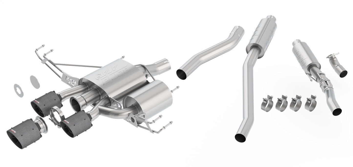 Borla 17-21 Honda Civic Cat-Back(tm) Exhaust System - ATAK(r) | 140738CFBA
