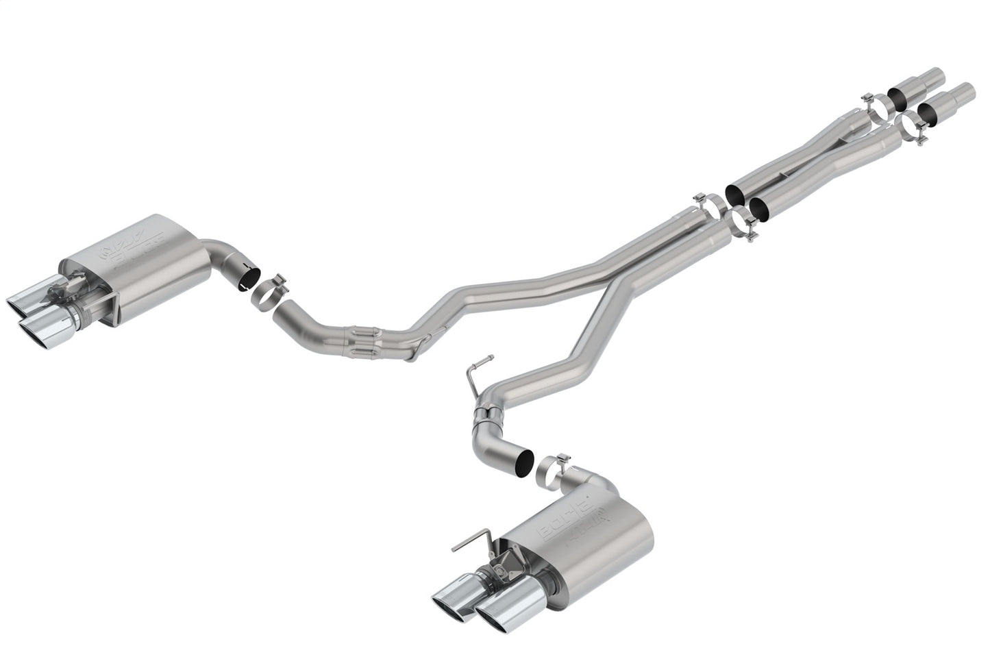 Borla 18-23 Ford Mustang Cat-Back(tm) Exhaust System - ATAK(r) | 140743