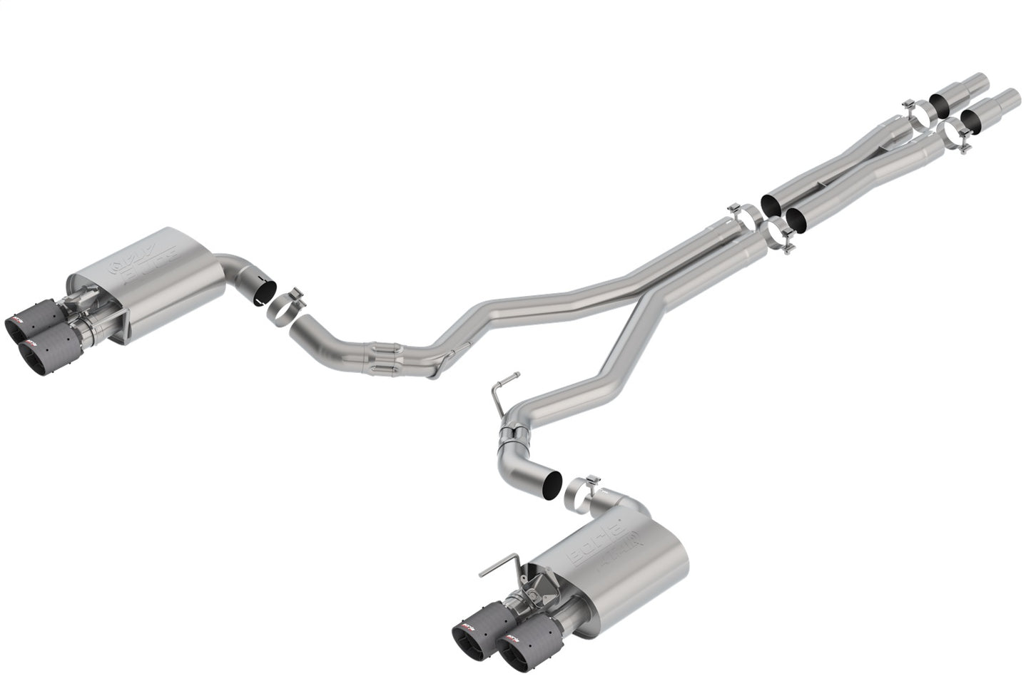 Borla 18-23 Ford Mustang Cat-Back(tm) Exhaust System - ATAK(r) | 140743CFBA