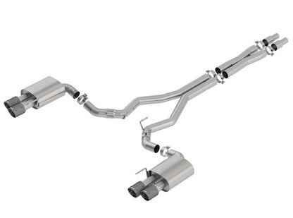 Borla 18-23 Ford Mustang Cat-Back(tm) Exhaust System - ATAK(r) | 140746CF