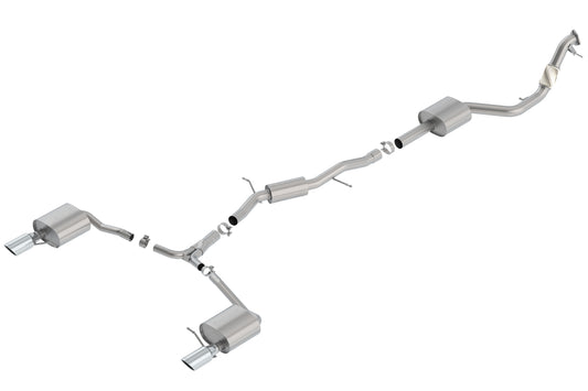 Borla 17-19 Audi A4 Quattro Avant, Allroad Cat-Back(tm) Exhaust System - ATAK(r) | 140759