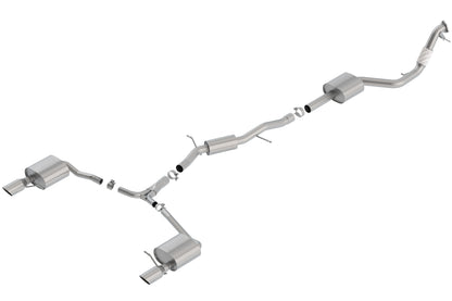 Borla 17-19 Audi A4 Quattro Avant, Allroad Cat-Back(tm) Exhaust System - ATAK(r) | 140759SB