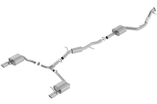 Borla 17-19 Audi A4 Quattro Avant, Allroad Cat-Back(tm) Exhaust System - ATAK(r) | 140759SB