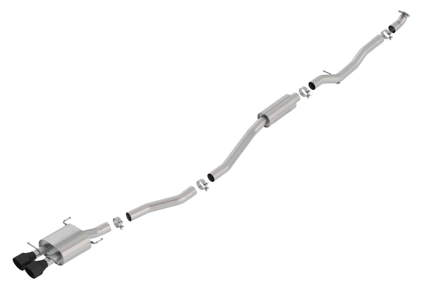 Borla 17-20 Honda Civic Cat-Back(tm) Exhaust System - S-Type | 140777CB