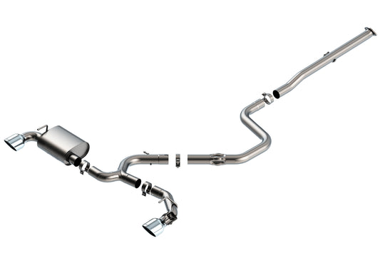 Borla 19-22 Hyundai Veloster Cat-Back(tm) Exhaust System - ATAK(r) | 140832