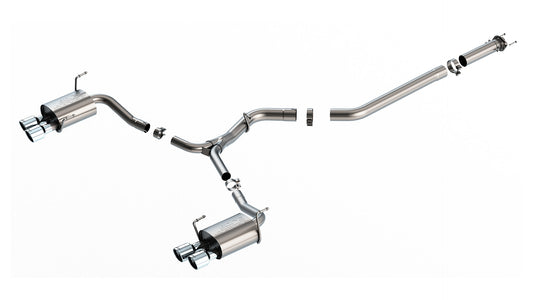 Borla 22-25 Subaru WRX Cat-Back(tm) Exhaust System - S-Type | 140907