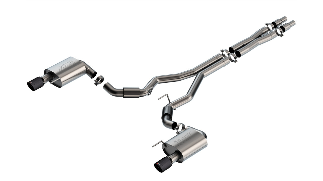Borla 24-25 Ford Mustang Cat-Back(tm) Exhaust System - S-Type | 140960CFBA