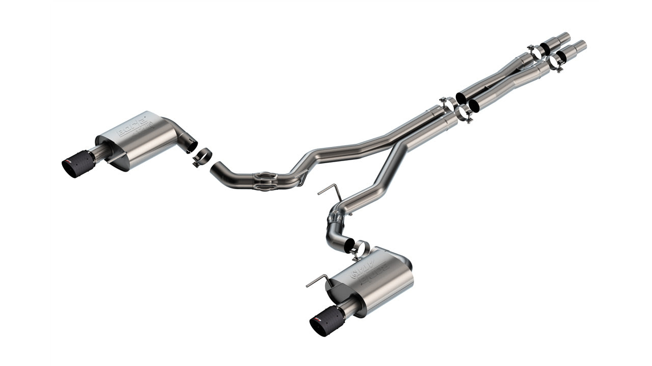 Borla 24-25 Ford Mustang Cat-Back(tm) Exhaust System - ATAK(r) | 140961CFBA