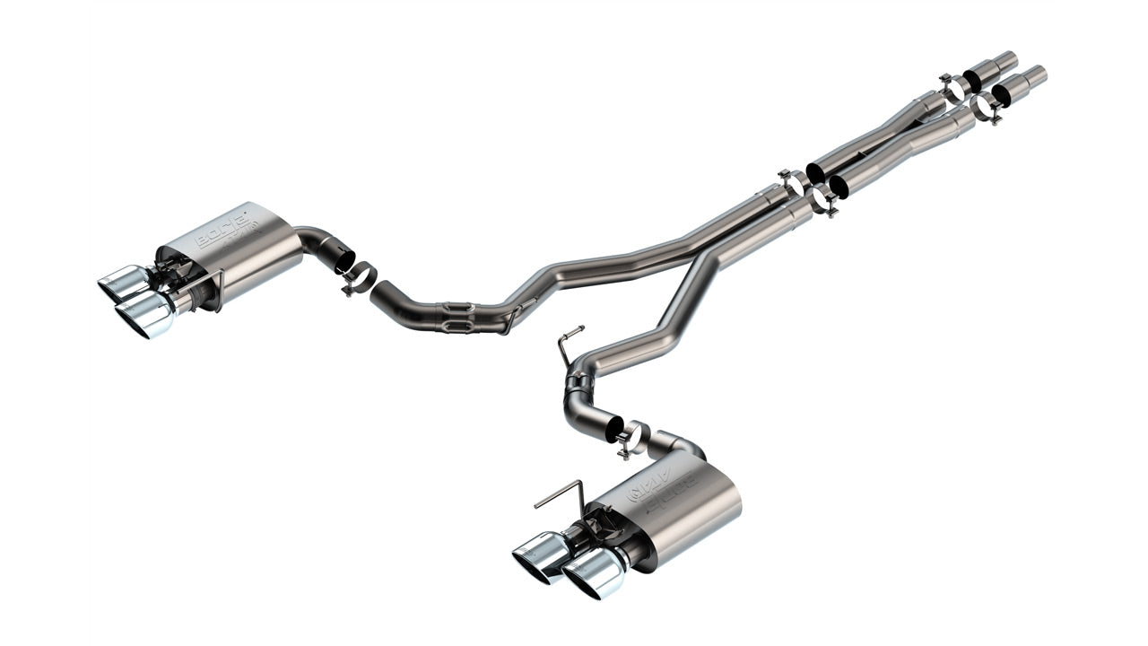 Borla 2024-2025 Ford Mustang Dark Horse Cat-Back(tm) Exhaust System ATAK(r) | 140965