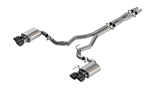 Borla 2024-2025 Ford Mustang Dark Horse Cat-Back(tm) Exhaust System ATAK(r) | 140965BC