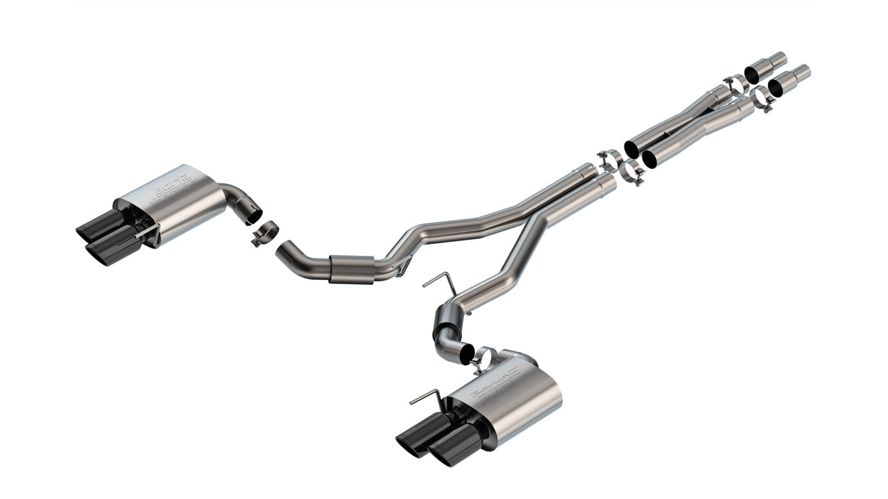 Borla 2024-2025 Ford Mustang GT Cat-Back(tm) Exhaust System S-Type | 140969BC