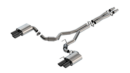 Borla 2024-2025 Ford Mustang GT Cat-Back(tm) Exhaust System ATAK(r) | 140970BC