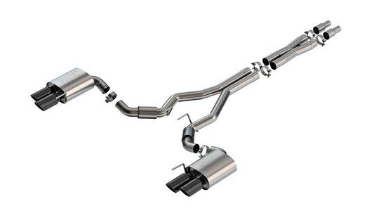 Borla 2024-2025 Ford Mustang GT Cat-Back(tm) Exhaust System ATAK(r) | 140970BC