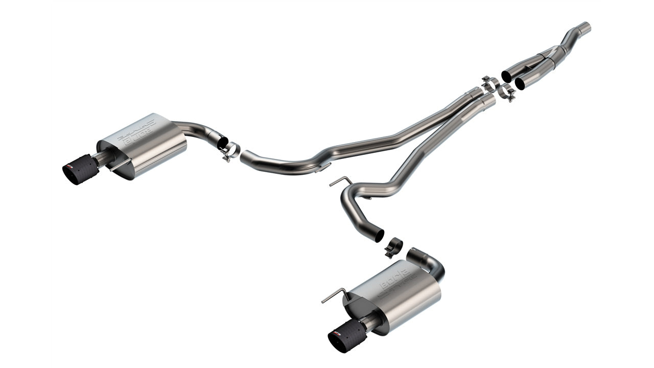 Borla 24-25 Ford Mustang Cat-Back(tm) Exhaust System - S-Type | 140979CFBA