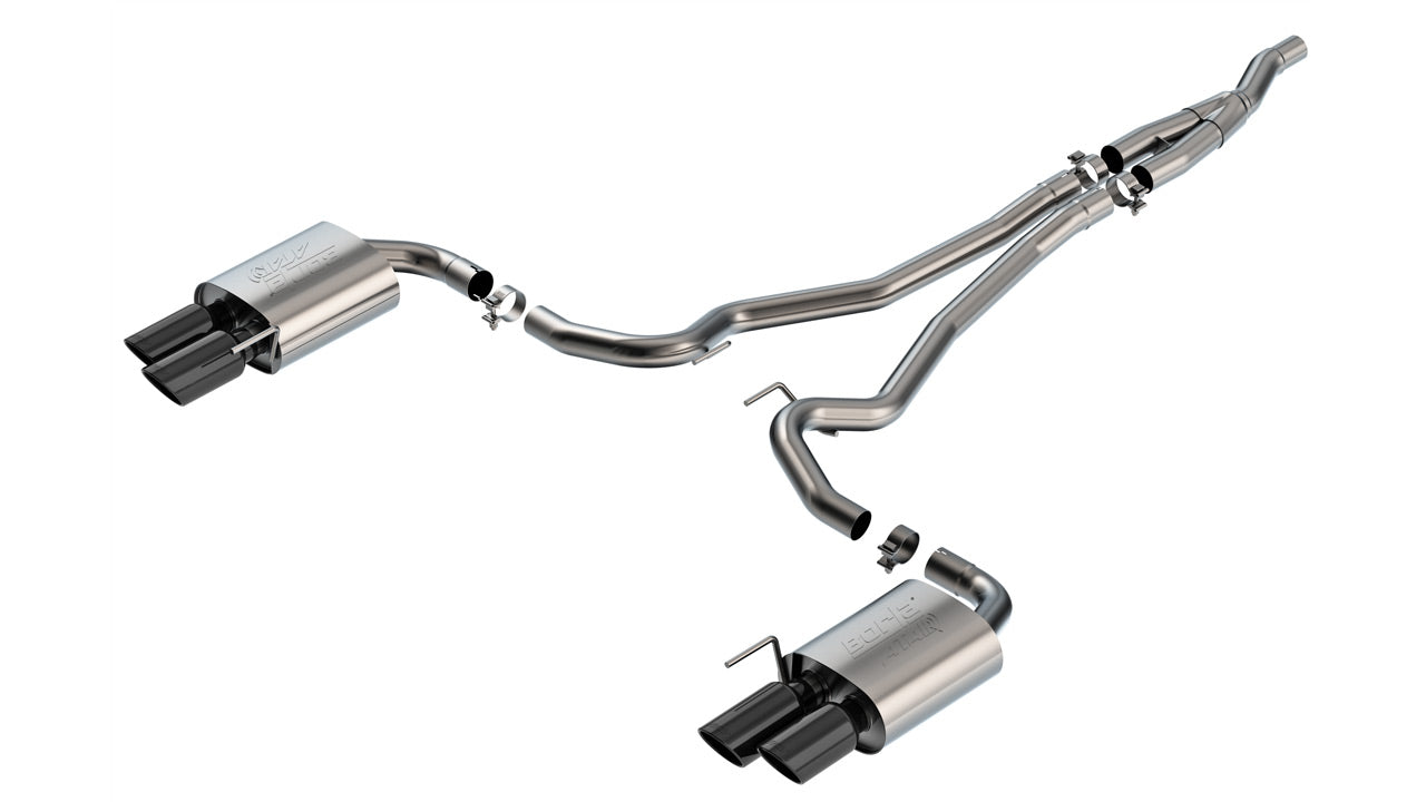 Borla 24-25 Ford Mustang CrateMuffler - ATAK(r) | 140982BC