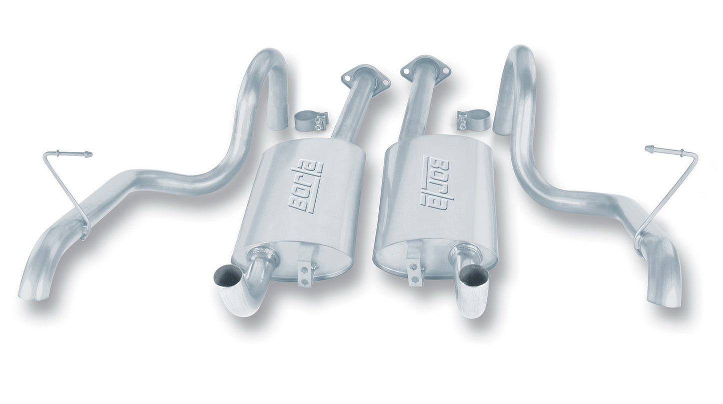 Borla 87-93 Ford Mustang Cat-Back(tm) Exhaust System - S-Type | 14139