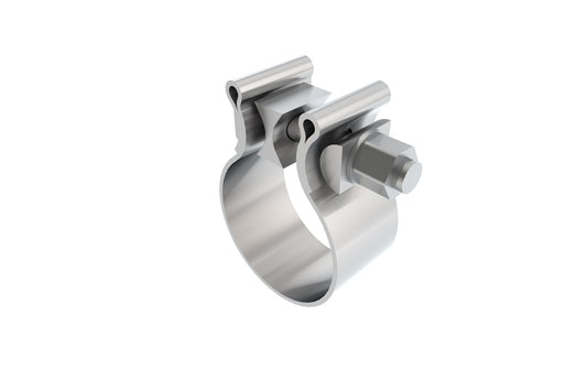 Borla 2" T-304 Stainless Steel AccuSeal Single Bolt Band Clamp | 18302